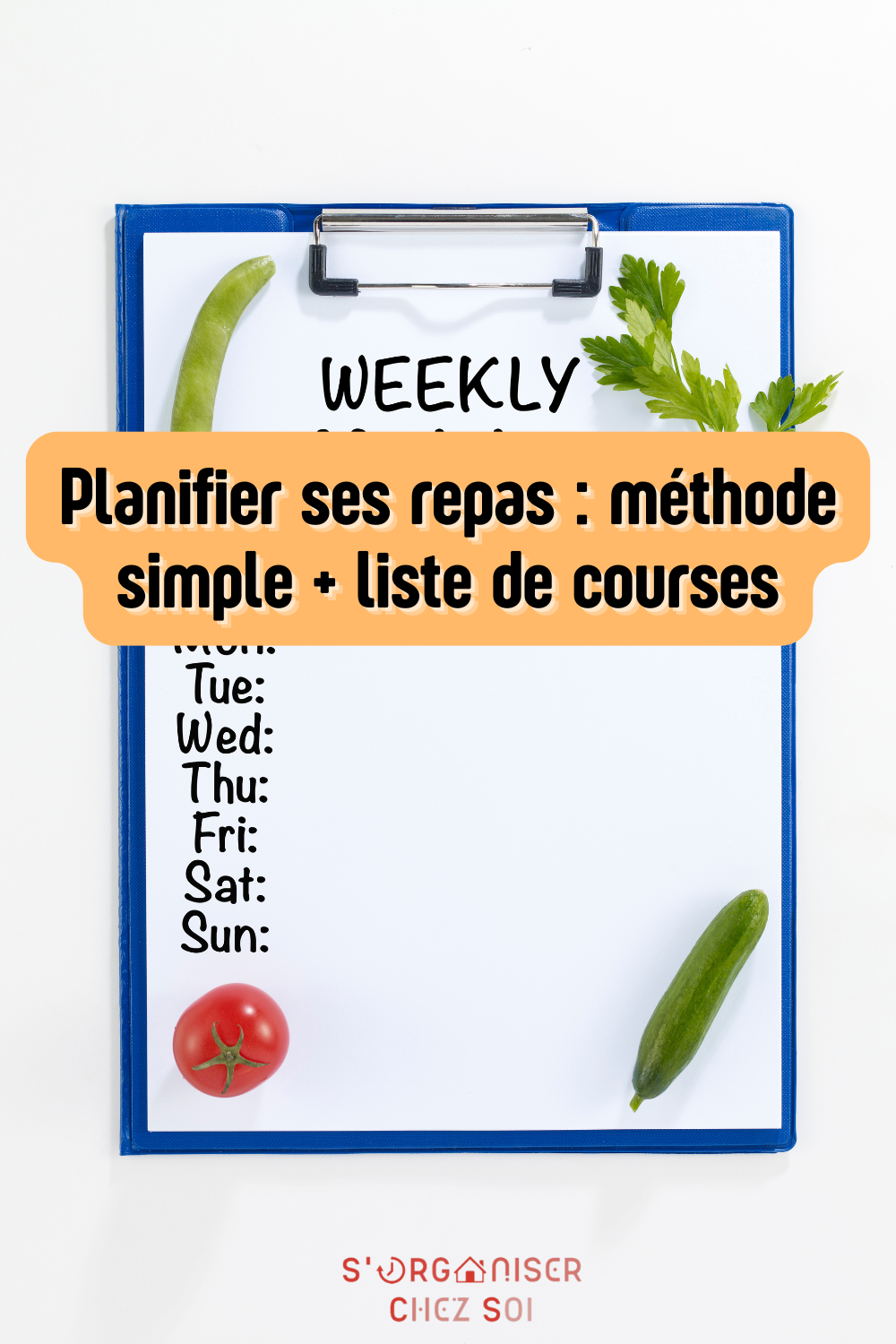 planifier ses repas
