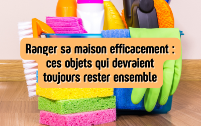 Ranger sa maison efficacement : ces objets qui devraient toujours rester ensemble
