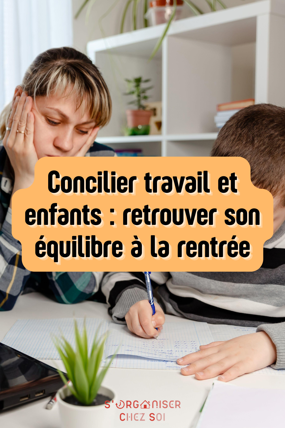 concilier travail et enfants