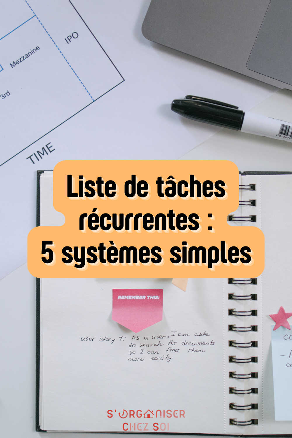 liste de tâches récurrentes
